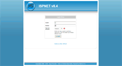 Desktop Screenshot of ispnet.uberlandia.oquei.com.br